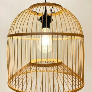 Chao đèn lồng chim treo trần nghệ thuật