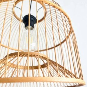 Chao đèn lồng chim treo trần nghệ thuật - Ảnh 2