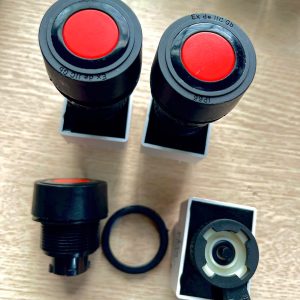 Nút nhấn Ex chống cháy nổ 220v màu đỏ