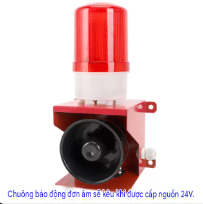 ĐÈN CÒI XOAY HÚ CẢNH BÁO BÁO ĐỘNG JZ8001 24V