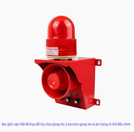 ĐÈN CÒI CẢNH BÁO CÔNG NGHIỆP JZ-8810 220V CÓ CỔNG USB
